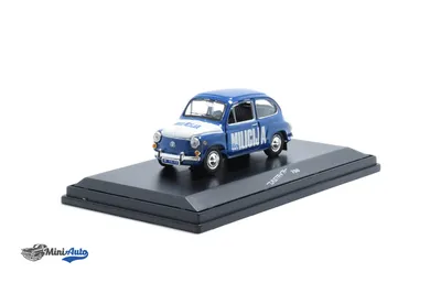 MINI AUTO Kolekcionarski autić - Zastava 750 Milicija 1970, Plava