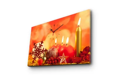 Wallity Dekorativni zidni sat YYCS-2, 45x70 cm, Šareni