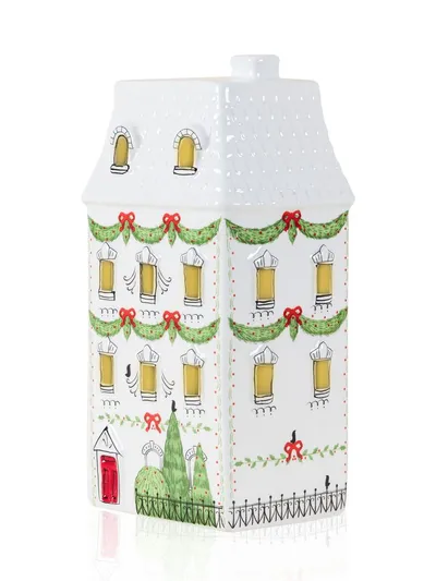 Aberto Design Dekorativni predmet SUS0233, 11x9x22 cm, Bijela