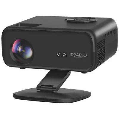 Irradio Pametni projektor, VDP-IR Smart 600HD, Full HD, 600 ANSI lu., WiFi, BT, Android, Crni