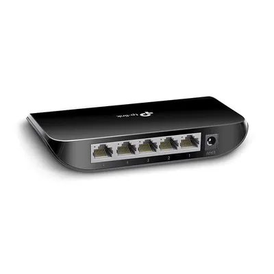 TP-Link Switch 5 portni 10/100/1000  TL-SG1005D, Crni