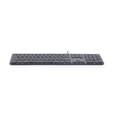 Gembird Tastatura KB-MCH-02 USB, USA layout, Crna