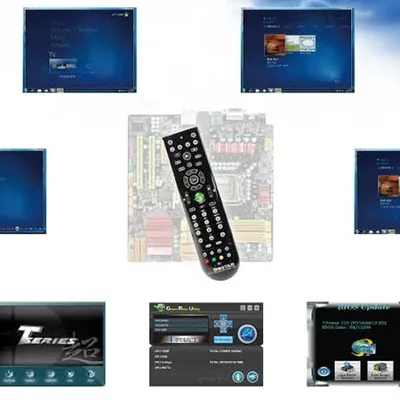 Biostar Daljinski upravljač za Biostar MB Remote controller receiver, Crni