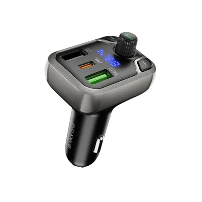 Borofone FM Transmiter bluetooth sa USB+Type-C punjačem BC38, Crni