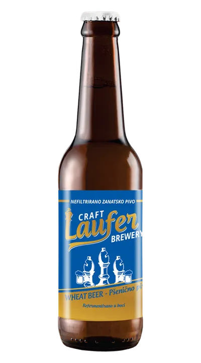Laufer Pšenično pivo Wheat beer, 0.33l 24/1