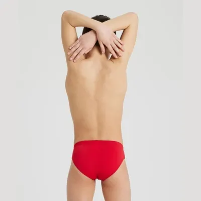 Arena Kupaće gaće za dječake Team Swim Briefs Solid, Crvene