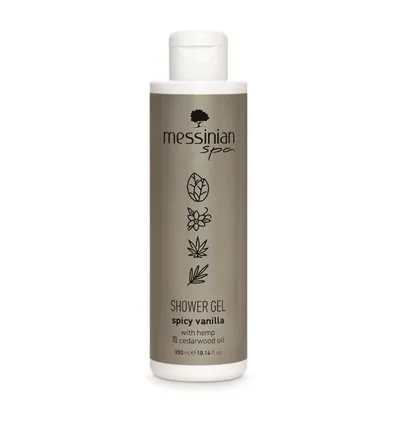Messinian Gel za tuširanje Unisex line Spicy Vanilla, 300ml