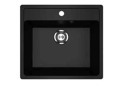 Valterra Granitna sudopera V104, 560 x 500 mm, Crna