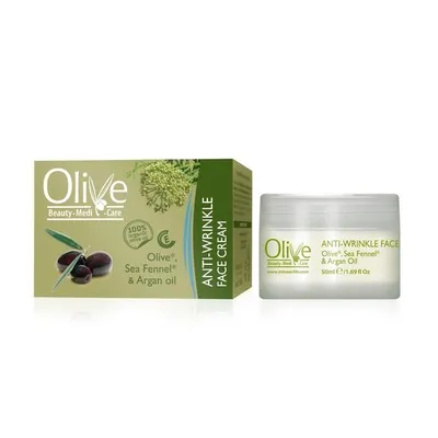 Minoan Life Anti-Wrinkle krema za lice, Maslinovo ulje, Komorač, Arganovo ulje, 50ml