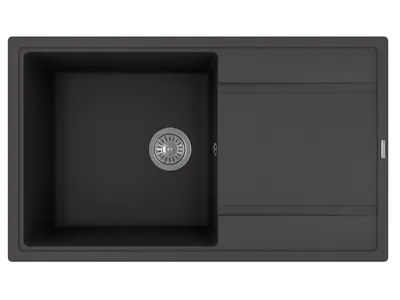 Florentina Granitna sudopera, 780 x 510 mm, Crna