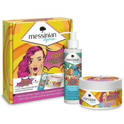 Messinian Vegan keratin Pop Olive