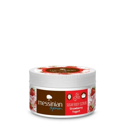 Messinian Piling za tijelo Strawberry Yogurt, 250ml