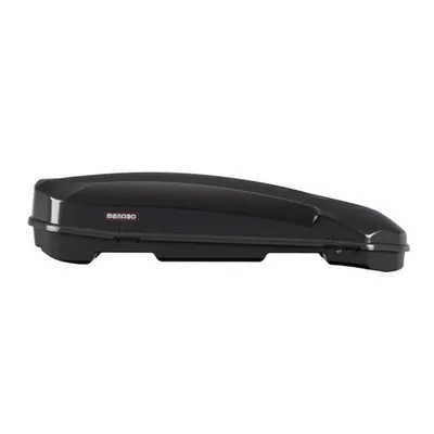 Menabo Krovni kofer Satellite 600 Black Duo Clamp,Crni