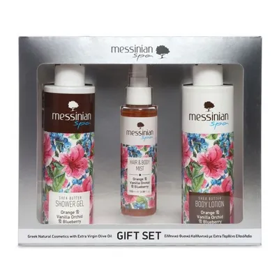 Messinian Poklon set Orange Vanilla Orchid