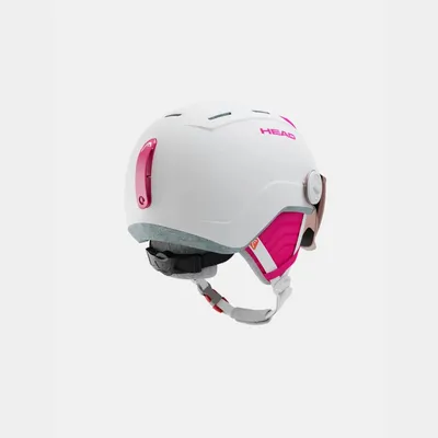Head Kaciga Maja Visor White, Bijelo-roze