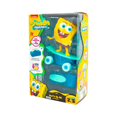 Igračka Spužva bob RC skejtbord, Žuto-plavi