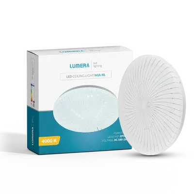 Gama Led Plafonjera Lumera Lighting Mia, 36 W, 4000 K, 49 cm, Bijela