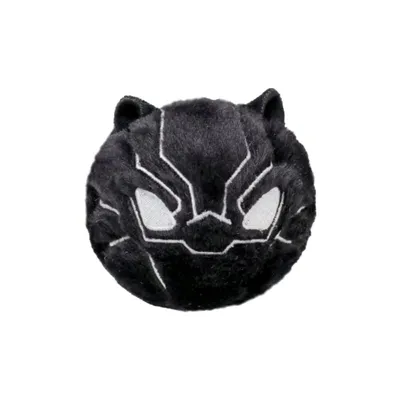 TY Plišana igračka  Loptica Marvel Black Panther 83030, 9 cm, Crna