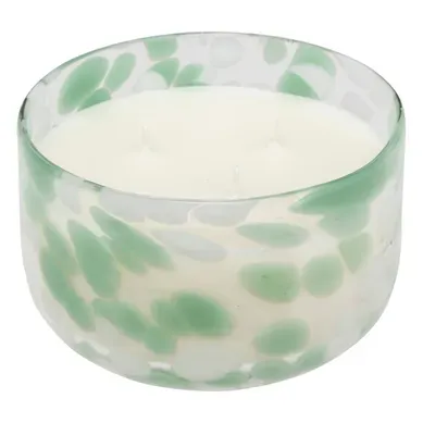 Atmosfera Svijeća Mancha Lin  209505, 540g, Bijelo-zelena