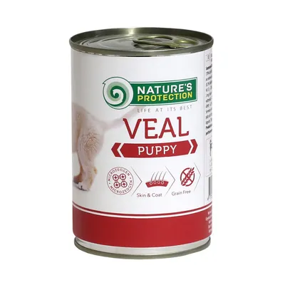 Nature's Protection Hrana za štenad, Puppy Teletina u umaku, 400 g