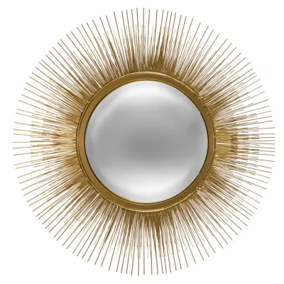 Atmosfera Ogledalo Safia D58 173834, Zlatne Boje