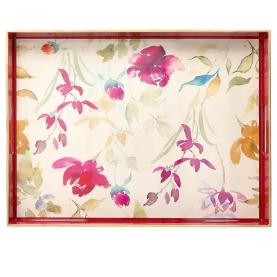 Tognana Pravokutni poslužavnik S cvijećem Sv9vsr32907, 48x35 cm, Party Time, Šareni