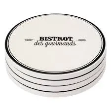 Set Podmetač za čaše Bistrot 196392, 4 kom