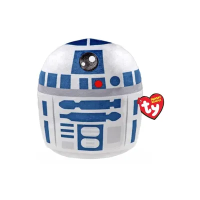 Ty IgračkaSquishy Star wars R2D2 30 cm, Plavo-bijela 39359