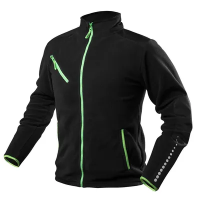 Neo Jakna od flisa Cordura 81-507, Crna
