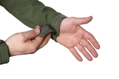 Neo Radna jakna s kapuljačom Camo 81-553, Maslina