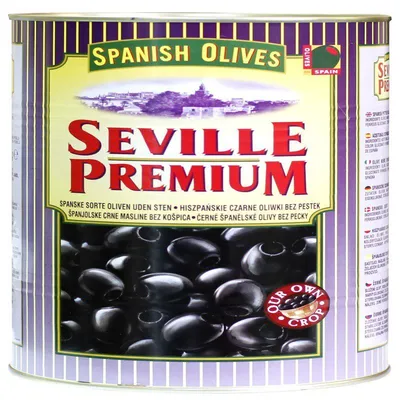 Seville Maslina crna bez koštice, 4.3kg
