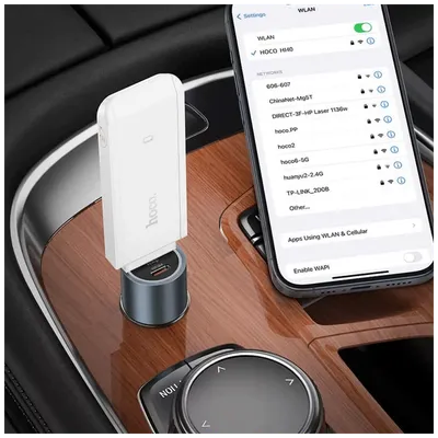 Hoco. 4G mobilni WiFi router HI40, USB, 150 Mbps, Portable WiFi, Bijeli