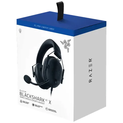 Razer Gaming slušalice sa mikrofonom BlackShark V2 X PS5 Edition, Crne