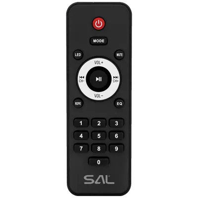 SAL Bežični zvučnik PAR2100BT, Bluetooth, FM radio, Karaoke, 80W, Crni