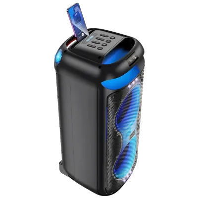 Hoco. Bežični zvučnik HA13 Max Ramon, 2 mikrofona, USB, Bluetooth, 60W, Crni