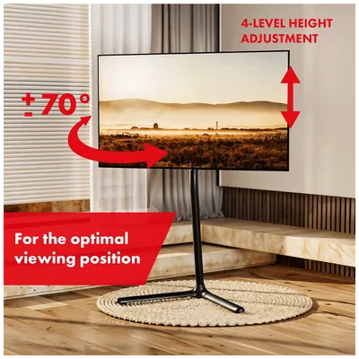 Maclean Stalak za TV prijemnik MC-494, 32"- 70", 40kg, Crni