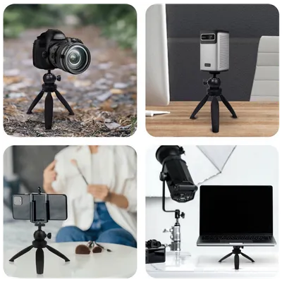 Overmax Stativ za projektor / digitalne kamere / foto aparate OV-Tripod Stand Mini, Crni