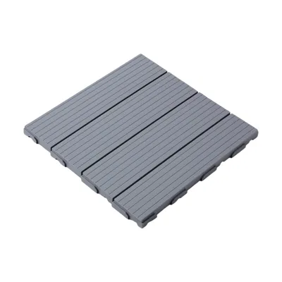 Giga Podna obloga Decking Terron, 1m², Siva