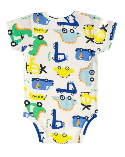 UP Baby Bodi za bebe Dino, Šareni