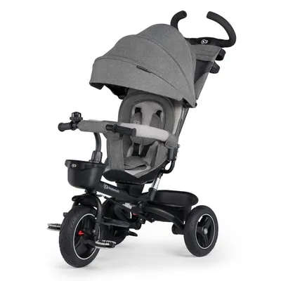 Kinderkraft Tricikl Spinstep, Sivi