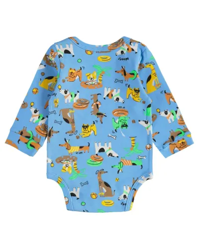 UP Baby Bodi za bebe Dogs, Plavi
