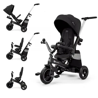 Kinderkraft Tricikl Easy Twist, Crni