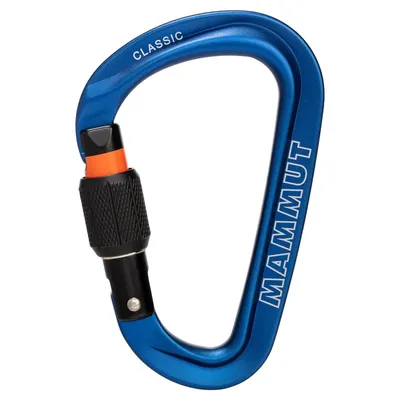Mammut Karabiner na šaraf Classic HMS Screw Gate, Plavi
