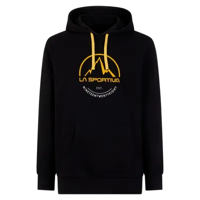 La Sportiva Dukserica Logo, Crna