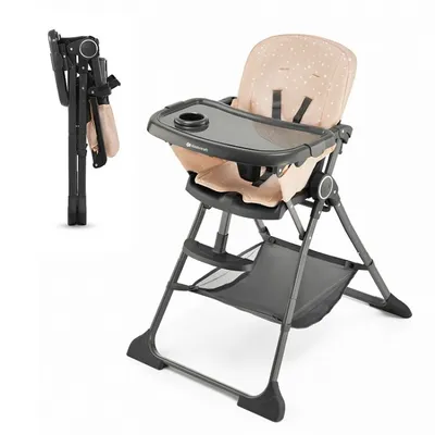 Kinderkraft Hranilica Foldee, Roza