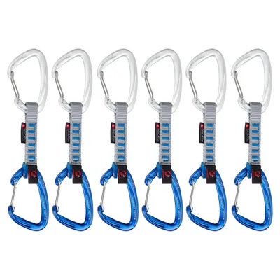 Mammut Set karabinera Wire Gate, 6 komada, 10 cm, Plavi