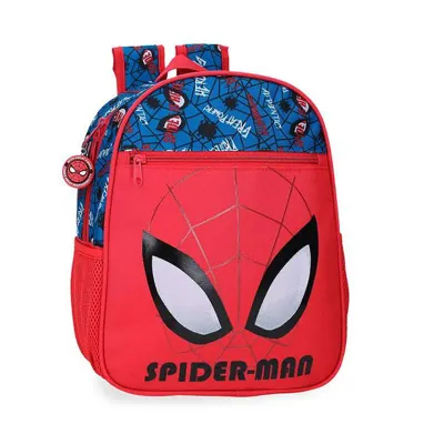 Precizni ruksak za dječake Spiderman Authentic, crveno-plavi