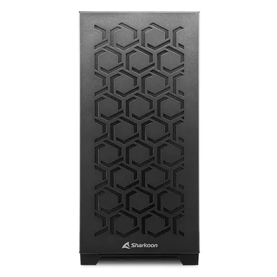 Kućište Sharkoon gaming, MS-Y1000, crno, ventilatori 1x80mm PWM, 3x120mm PWM, Micro-ATX