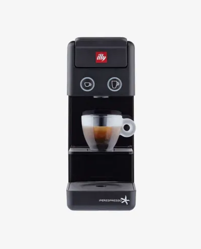 Illy Aparat za kafu Y3.3 set IPSO kafa, Crni