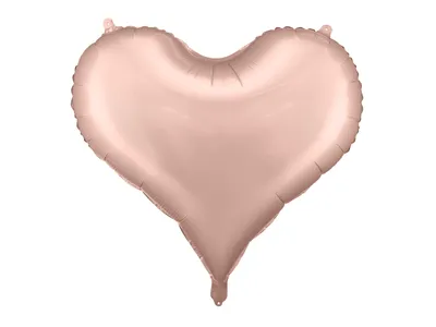 Balon u obliku srca fb141s-019r, 75x64 cm, Rozi